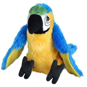 Papagal Macaw Albastru - Jucarie Plus Wild Republic 20 cm imagine