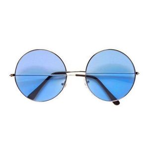 Ochelari anii 70 albastri - marimea 158 cm imagine