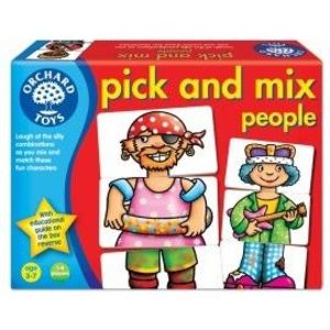 Joc educativ Asociaza personajele PICK AND MIX PEOPLE imagine