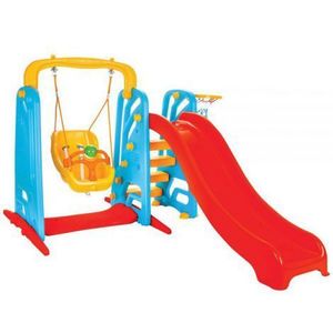 Centru de joaca Pilsan Cute Slide and Swing Set imagine