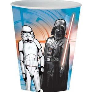 Pahar 3D Star Wars, Disney, 350 ml, plastic imagine