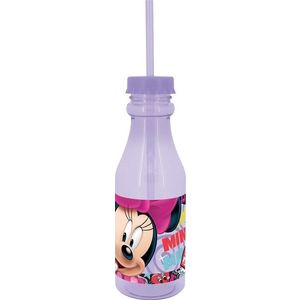 Recipient cu pai Minnie, Disney, 500 ml, plastic, mov imagine