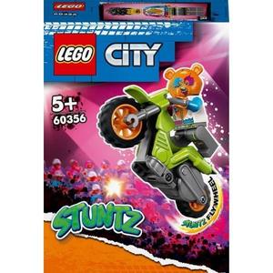 Lego City - Motocicleta de cascadorie cu urs imagine