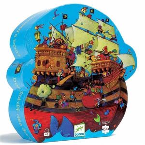 Puzzle 54 piese - Corabia Barbarossa | Djeco imagine