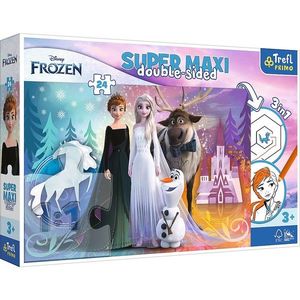 Puzzle - Primo Super Maxi - Disney, Frozen 2 - Regatul Inghetat | Trefl imagine