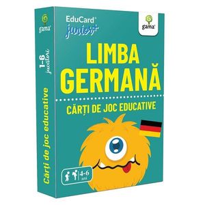 Editura Gama, Carti de joc educative Junior Plus, Limba germana imagine