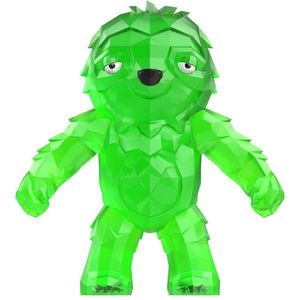 Figurina Rascals, Crystal, Monstrulet care se intinde, Verde imagine