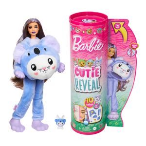 Papusa Barbie, Cutie Reveal, Iepuras-Koala, 10 surprize, HRK26 imagine
