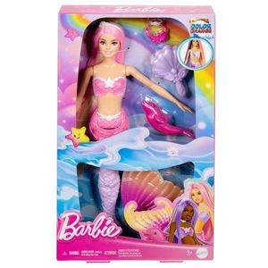 Barbie Sirena roz imagine