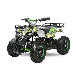 ATV electric pentru copii NITRO Torino Quad 1200W 48V Big Tyre, culoare Green Grafiti imagine