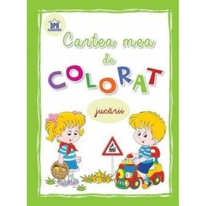 Cartea mea de colorat - Jucarii imagine