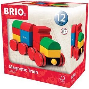 Jucarie din lemn Brio - Tren magnetic imagine