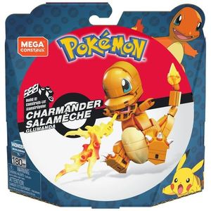 Pokemon - Mega Construx - Charmander Salameche 180 piese | Mattel imagine