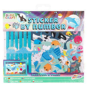 Set creativ - Sticker by number - Sea | Grafix imagine