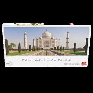 Puzzle Panoramic - Taj Mahal din India, 504 piese imagine