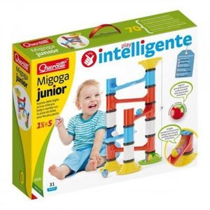 Joc de construcție educativ Set Migoga Junior Marble Run, 1½-5 ani, Quercetti Q06506 imagine