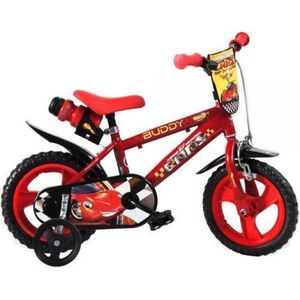 Bicicleta copii 12inch, pentru copii 3-5 ani, cars 412UL-CR Dino Bikes imagine