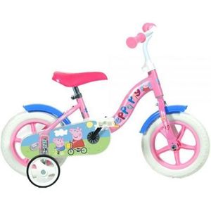 Bicicleta copii 10inch, pentru copii peste 3 ani, peppa pig 108L-PIG Dino Bikes imagine