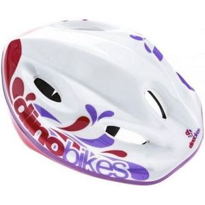 Casca de protectie dino bikes alb si roz CASCODAA imagine