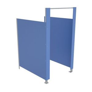 Modul principal toaleta modulara cu separatoare, fara usa, culoarea albastru, pentru copii imagine