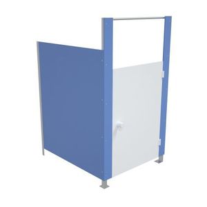 Usa pentru toaleta modulara cu separatoare, culoarea alba imagine