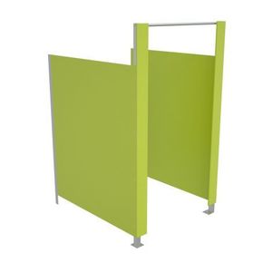 Modul principal toaleta modulara cu separatoare, fara usa, culoarea verde, pentru copii imagine