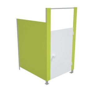 Modul aditional pentru toaleta modulara cu separatoare, fara usa, culoarea verde, pentru copii imagine
