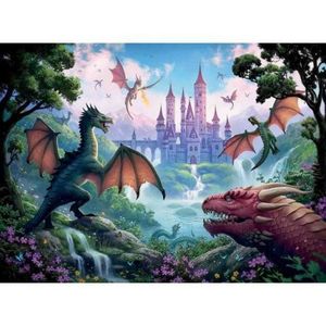Puzzle Dragoni, 300 Piese imagine