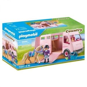 Playmobil - Masina Transportoare De Cai imagine