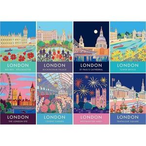 Puzzle Londra Vintage, 1000 Piese imagine