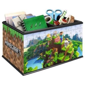 Puzzle 3D Cutie Depozitare Minecraft, 216 Piese imagine