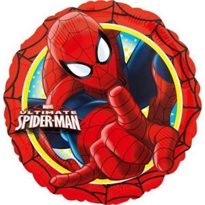 Balon folie spiderman 45 cm imagine