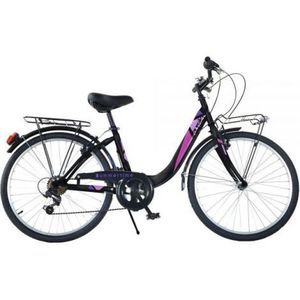 Bicicleta Dino Bikes 24' City Summertime negru imagine