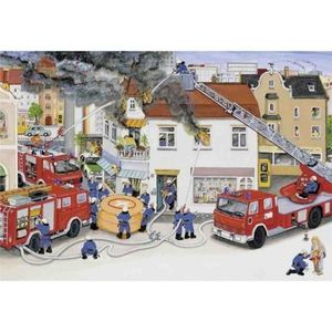 Puzzle Brigada De Pompieri, 2X24 Piese imagine