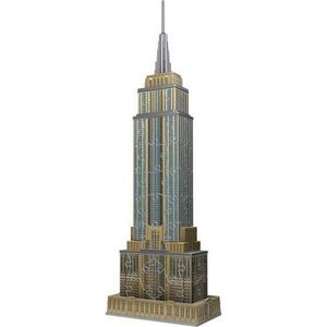 Puzzle 3D Mini Empire State Building, 54 Piese imagine