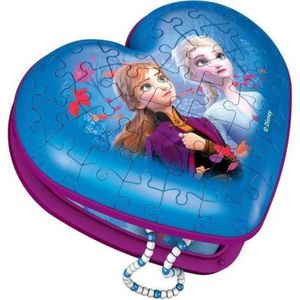 Puzzle 3D Cutie Inima Frozen, 54 Piese imagine
