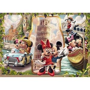 Puzzle Mickey Si Minnie In Vacanta, 1000 Piese imagine