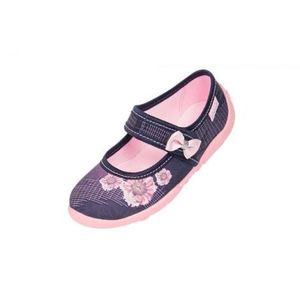 Pantofi cu interior de bumbac pentru fetite Vi-GGa-Mi Kamila Imprimeu marimea 28 imagine