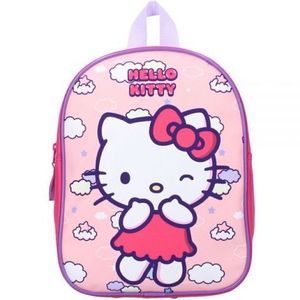 Rucsac Hello Kitty Pink Ribbon, 29x22x9 cm imagine