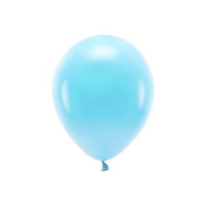 Baloane latex eco pastel bleu 30 cm 10 buc imagine