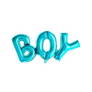Balon folie boy albastru 67x29 cm - marimea 158 cm imagine