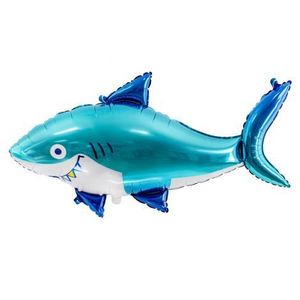 Balon folie rechin 102x62 cm - marimea 128 cm imagine