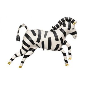 Balon folie zebra 115x85 cm imagine