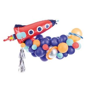 Ghirlanda baloane racheta 200 cm imagine