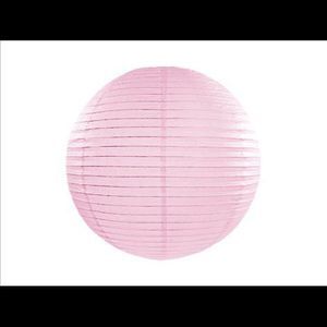Lampion roz deschis 35 cm imagine