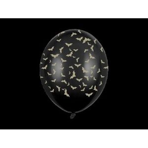 Baloane latex negre lillieci 6 buc imagine