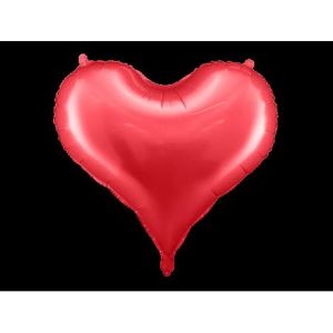 Balon folie inima rosie 75x65 cm imagine