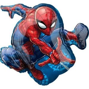 Balon folie spiderman 43x73 cm - marimea 128 cm imagine