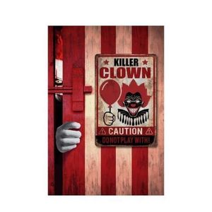 Decor semn carton clown 24x36 cm imagine