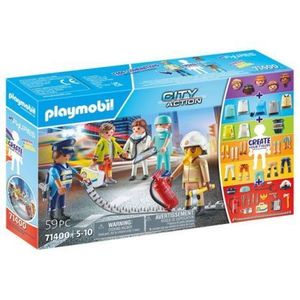 Playmobil - Creeaza Propria Figurina Echipa De Salvare imagine
